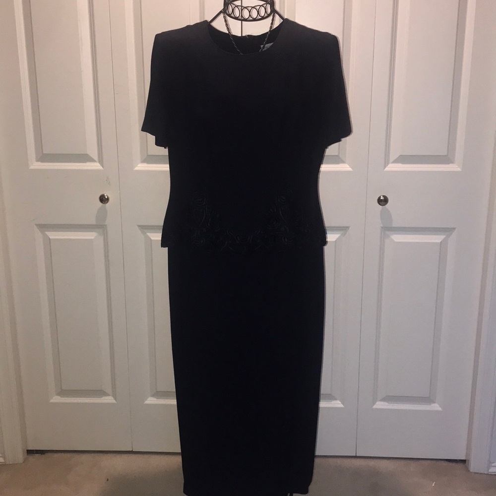 Navy blue dress